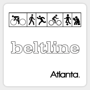 Beltline time! Magnet